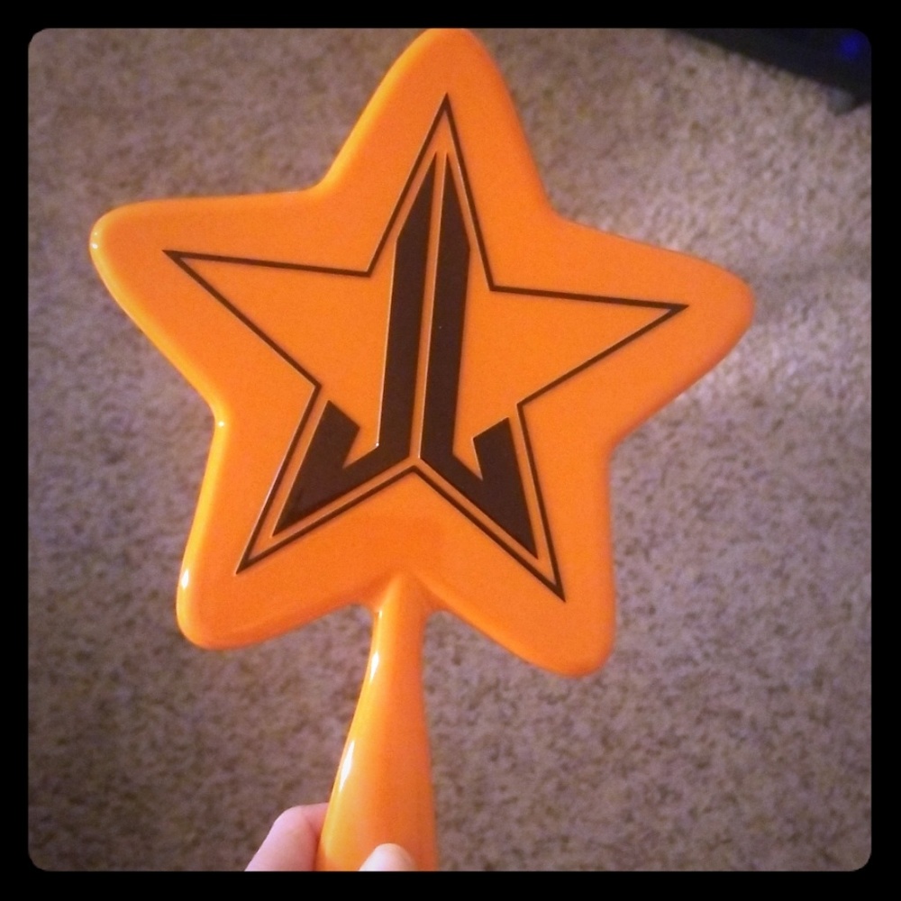 Jeffree Star Orange Halloween Mirror